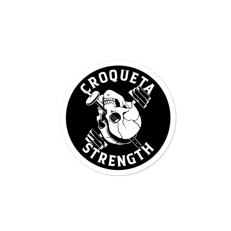 Croqueta Strength Bubble-Free Stickers