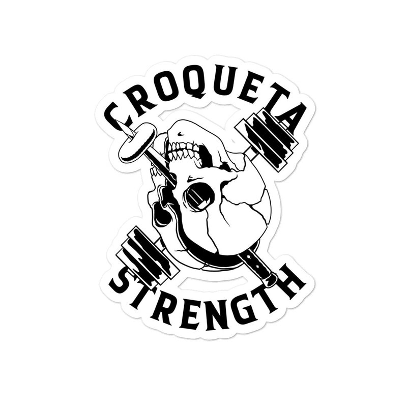 Croqueta Strength Bubble-Free Stickers